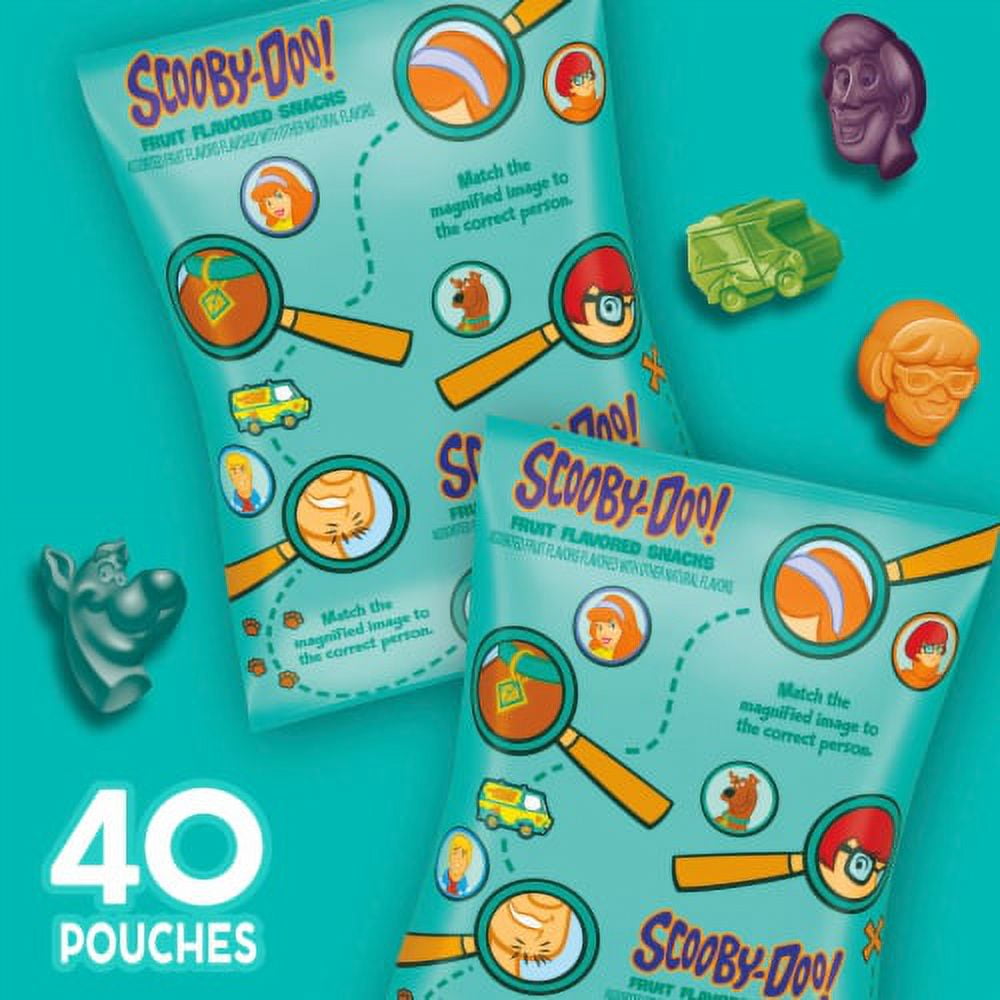 2X - Betty Crocker Scooby Doo Fruit Flavored Family Pack Kids Snacks