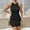 Black, variant on Tbopshirt Wedding Guest Dresses for Women,Fashion Women Summer Casaul Solid Camis Sleeveless Vest Mini Dress