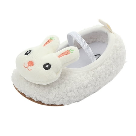 

Kids Bunny First Pattern Soft Shoes Cartoon Shoes Walking Shoes