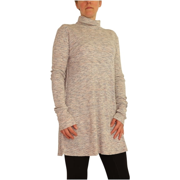 Free People Womens Stonecold Turtleneck Pullover Blouse
