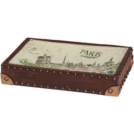 Creative Bath I Love Paris Resin Soap Dish