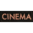 thumbnail image 3 of Wiens, James 24x11 Black Modern Framed Museum Art Print Titled - Cinema Marquee, 3 of 5