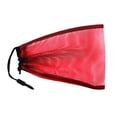 thumbnail image 2 of fastboy Dive Swimming Drawstring Mesh Bag Storage Snorkel Diving for Gear Red 9 Inch x 6.5 Inch 1Set, 2 of 6