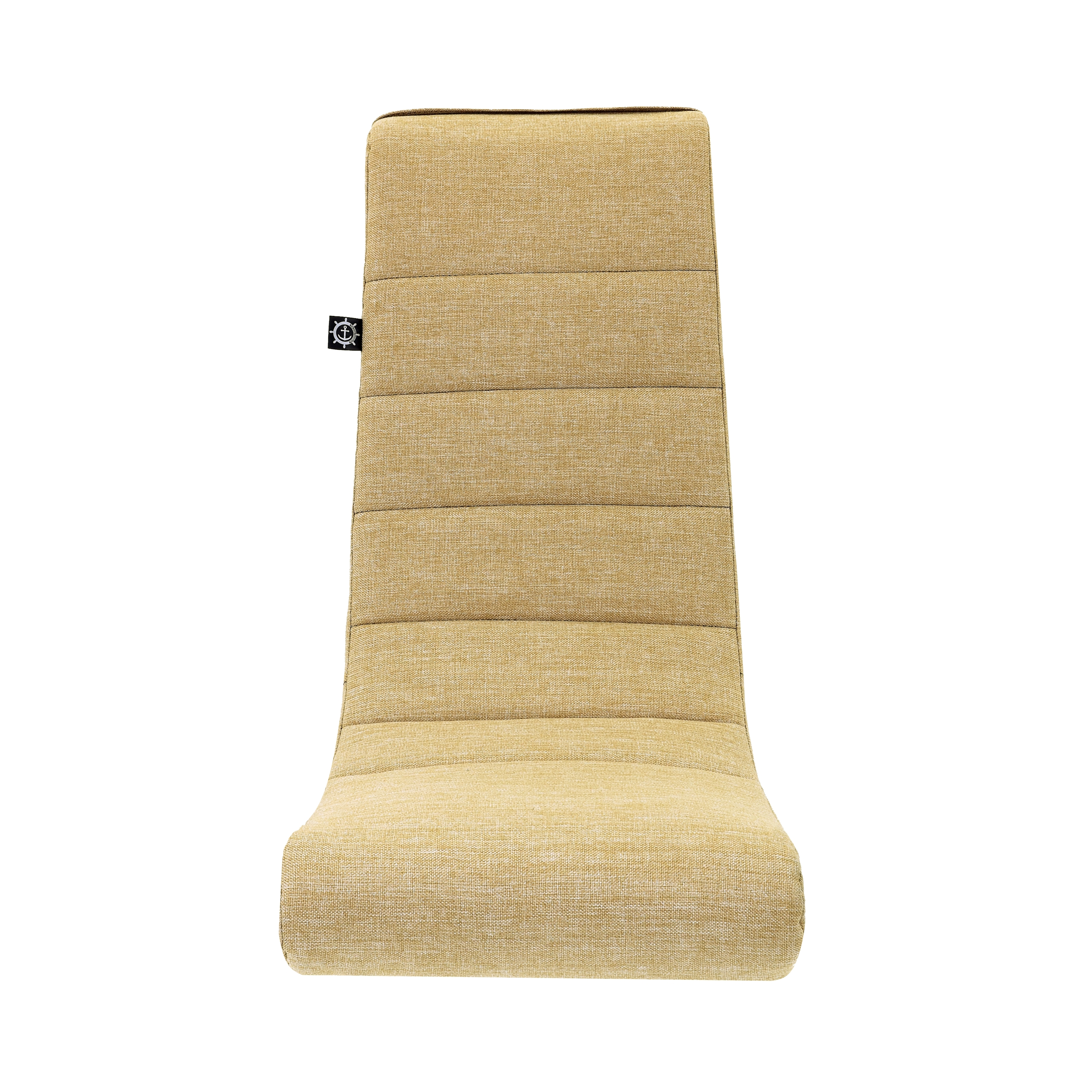 The Crew Furniture Classic Video Rocker Floor Gaming Chair, Kids and Teens, Polyester Linen, Camel - image 4 of 9