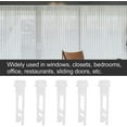 thumbnail image 4 of 10 Pack Vinyl Vertical Blind Repair Clips - For Repairing Vertical Window Blinds, Slats, Curtains - White, 4 of 5