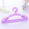 thumbnail image 3 of 10PCS Kids Hangers Plastic Non Slip Standard Multiple Colors Nursery Coat Hanger, 3 of 4