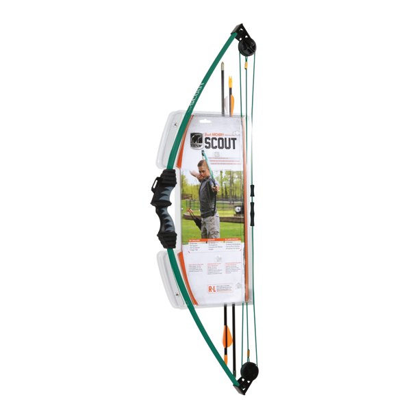 Bear Archery Scout Youth Bow Only Hunter Green for