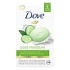 Dove Go Fresh Beauty Bar, Cool Moisture, 4 Oz Bars, 6 Ea (Pack Of 6)