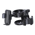 thumbnail image 4 of Portavasos para cochecito, portavasos para cochecito, versátil, con capacidad para 2 tazas, fácil de instalar con soporte para teléfono, portabotellas Negro, 4 of 10