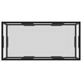 thumbnail image 2 of vidaXL Coffee Table Transparent 100x50x35 cm Tempered Glass, 2 of 4