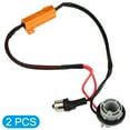 thumbnail image 4 of 2 unids/set conector de resistencia de carga cable arnés de cableado luz LED de intermitente 1156, 4 of 8