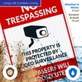 thumbnail image 5 of No Trespassing Property Protected By Video Surveillance Sign, Violators Prosecuted Sign,, 5 of 8