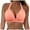 Pink, variant on vigerkar Underwire Full Coverage Bikini Top for Women Halter Push Up Swim Crop Top Bathing Suit No Bottoms Silver, XL
