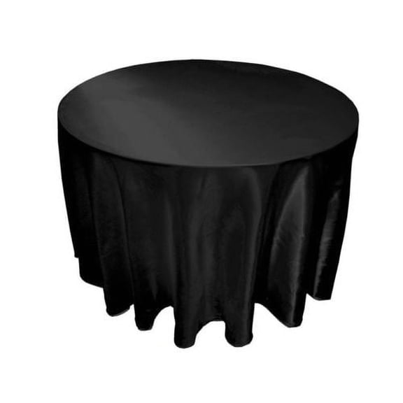 15 Pack 132" Inch round Satin Tablecloth 21 COLORS Table Cover Wedding Banquet