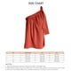 thumbnail image 4 of Blusa sin mangas con cordones de color naranja rojizo para un estilo elegante de verano, talla M Blusa sofisticada con lazo, 4 of 4