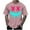 Pink, variant on Mens Big and Tall Halloween T Shirts Short Sleeve Funny Smile Print Tshirts Loose Fit Fall Summer Wear Tees Crewneck Tops Shirt for Men