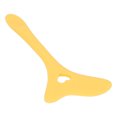 thumbnail image 4 of Stencil With Silicone Handle, Winged  Template, Reusable  Tool For Eye Makeup, Eyelash Stencil Mascara Shield,  and Durable, For Face Cream Application, 4 of 7