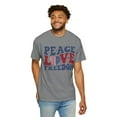 thumbnail image 7 of Peace Love Freedom America Comfort Colors Unisex Fourth of July Shirt, 7 of 7
