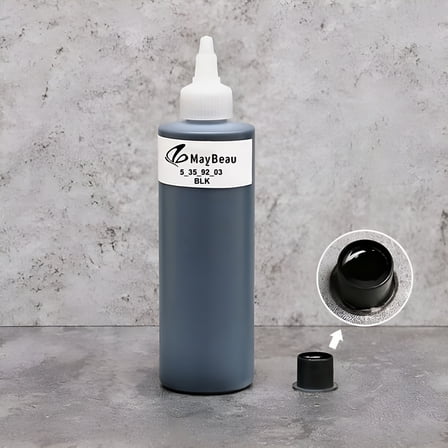 RAGUPEL 240ml/Bottle Tattoo Ink Color Tattoo Pigments Body Tattoo Supplies-Black