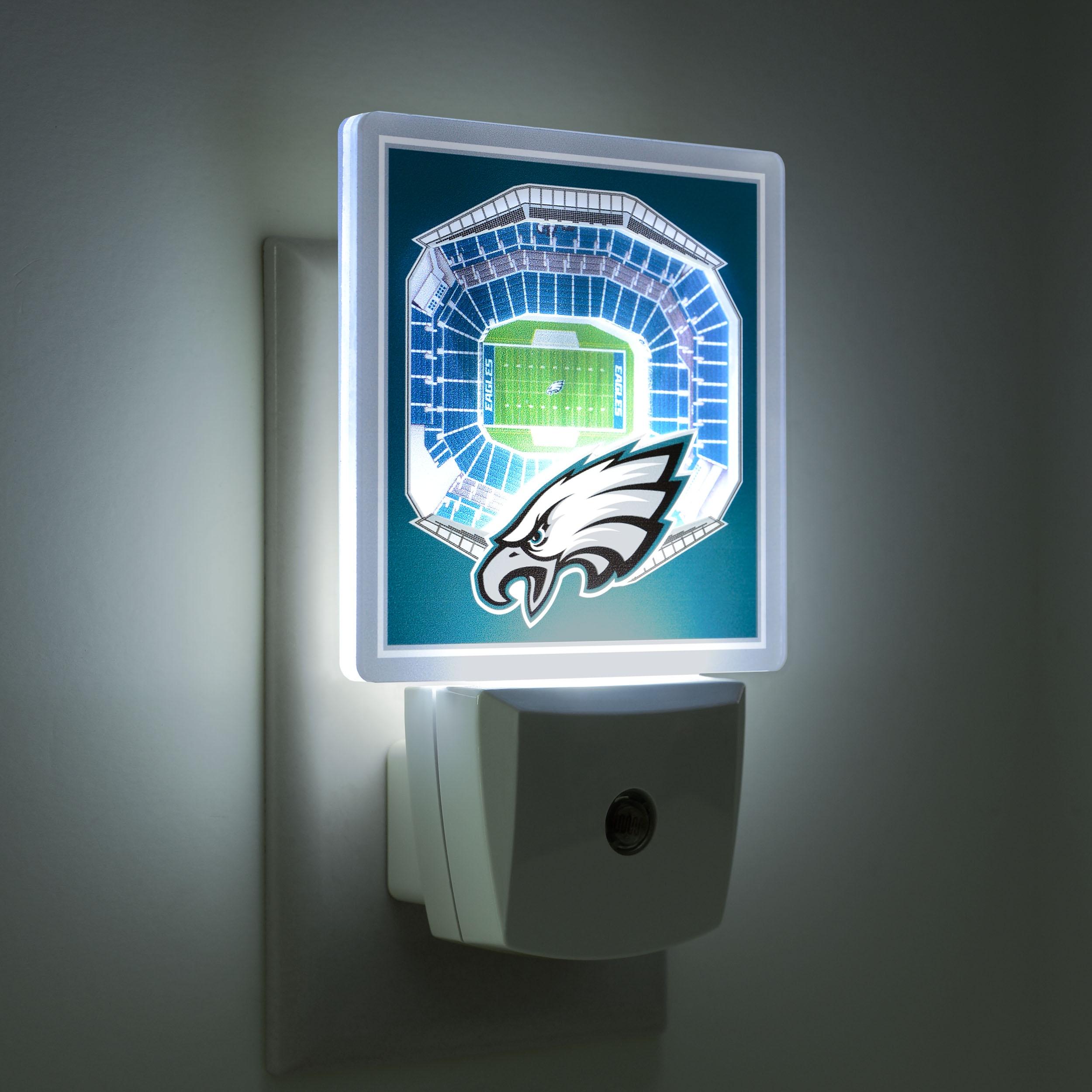 YouTheFan NFL Philadelphia Eagles StadiumView Nite Light