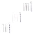 thumbnail image 4 of Soidarity 6 pcs / set Earpick Herramienta de eliminación de cera de oído de acero inoxidable Portable Ear Pick Type7 NO7, 4 of 6