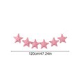 thumbnail image 3 of Guirnalda de banderas patrióticas con estrellas, líneas y lunares para decoración del hogar en el Día de la Independencia de julio, 120 cm, tela de poliéster, 3 of 6