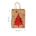 thumbnail image 2 of HOOWIFFY 24pcs Cute Party Favor Bags Kraft Paper Assorted Color, 2 of 8