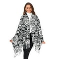 thumbnail image 2 of Winter Scarves for Women Chinese Traditional Motifs Fashion Pashmina Shawl Wraps Long Blanket Scarf for Fall Spring, 2 of 10