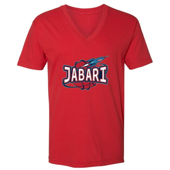 MENS V NECK Rockets Jabari Smith Old School Logo T-Shirt