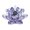 Purple, variant on Lotus Home Decor Figurine, Decorative Ornament for Desk, Jewelry Cabinet, Meditation & Yoga Space