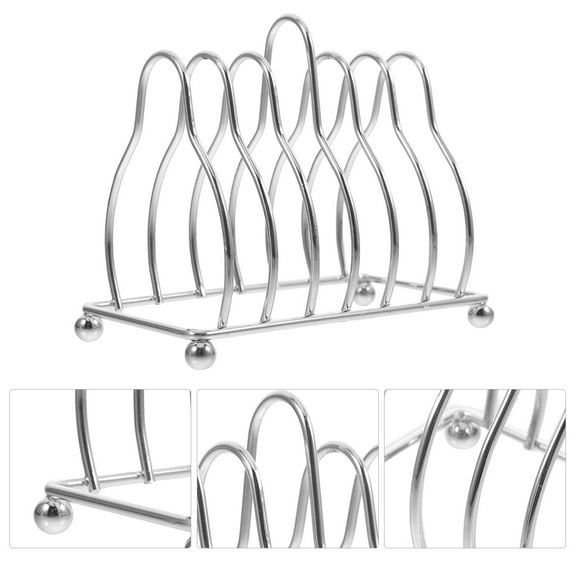 FRCOLOR  Kitchen Drying Rack Dish Racks for Counter Dishes Small Silver