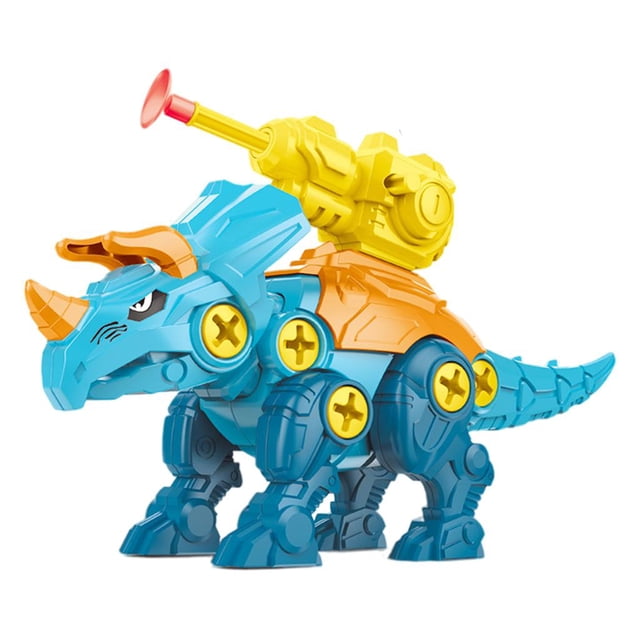 Dinosaur Disassemble Dinosaur Juego de construcción de bricolaje Triceratops Zulema Desmontar juguetes de dinosaurios