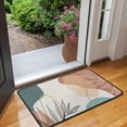 thumbnail image 2 of Brown Boho Abstract and Plant Pattern Door Rugs,Washable Non Slip Door Mats Indoor,Decorative Door Mats,Entry Mat Indoor for Entrance,Bedroom,Kitchen,Bathroom,30"x17", 2 of 6