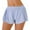 Blue, variant on Womens Athletic Flowy Shorts with Compression Liner & Pockets Summer Casual Gym Exercise Running Shorts for Women