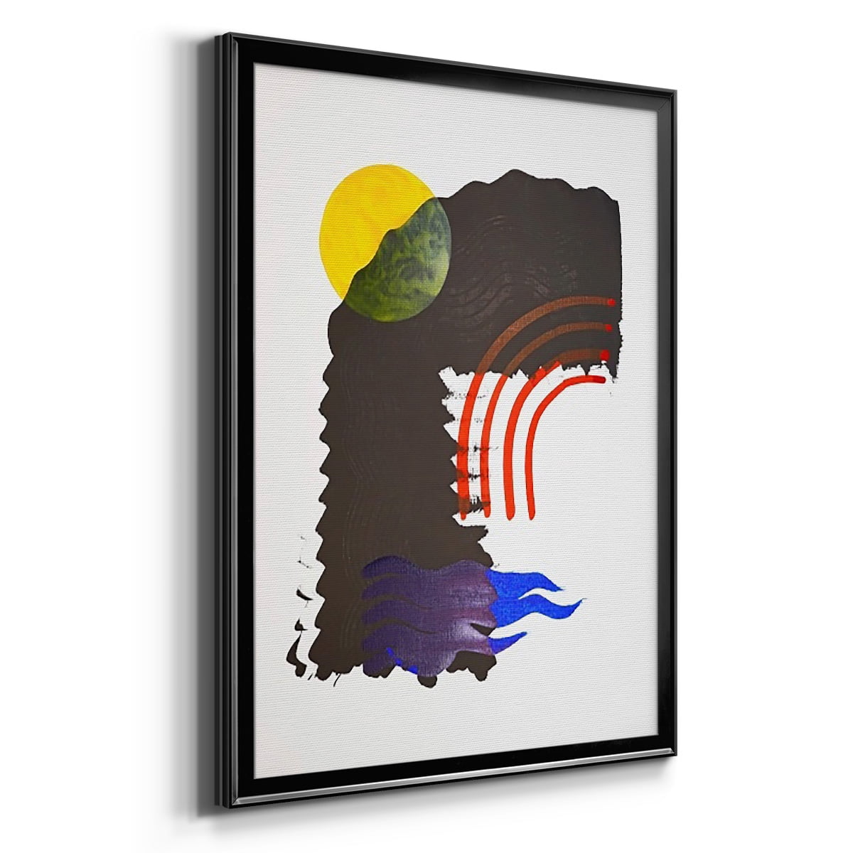 Shifting IV Premium Framed Print, in Gold, Black, or Silver - Ready to Hang