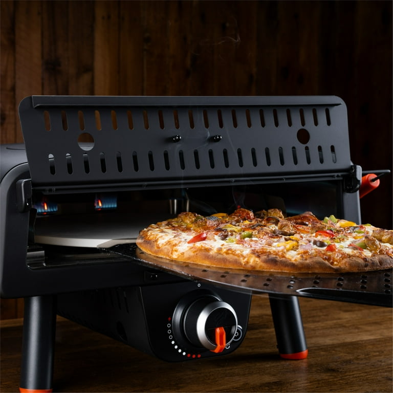 Blackstone Outdoor Tabletop Propane Pizza Oven with 13” Rotating