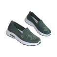 thumbnail image 5 of Embroidered Orthopedic Shoes for Women, Slip On Knit Loafers Breathable Mesh, Casual Sneakers Lightweight Comfortable Orthopedic Walking Shoes, 5 of 5