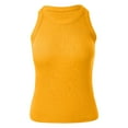 thumbnail image 4 of Tank Tops for Women,Backless Strap Tank Top Summer Going Out Vest Camisole,Camisole Tops for Women,Yellow,XL, 4 of 4