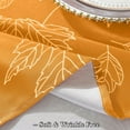 thumbnail image 3 of Maple Leaves Tablecloths for Rectangle Tables 60 x 84 Inch Stain Resistant Non Slip Countryside Autumn Dining Table Cloths, Durable Fabric Table Cover for Fall, Harvest, Thanksgiving, Amber, 3 of 5