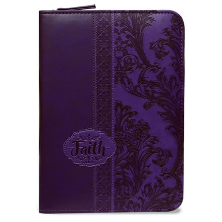 Divinity Boutique Journal Faith Lockable Blank Diary & Journal, Purple, 55in x 75in, 320 Pages