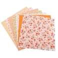 thumbnail image 2 of 7pcs Cotton Fabric DIY Assorted Squares Pre Cut Bedding Kit Bundle With Flower Pattern, Lightweight, Portable For Crafting, Quilting, Sewing, 2 of 8