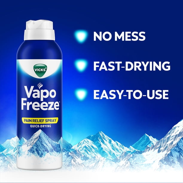 Vicks VapoFreeze Topical Menthol Muscle and Joint Pain Relief