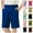Black, variant on Kids Solid Pocket Casual Knee Length Half Pants