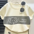 thumbnail image 6 of UAYOTSE Kids & Toddler Boys Pajamas 2 Piece Pjs Set Cotton Sleepwear short Sleeve Summer Set for 0 6 12 18 24 M,Sizes 12-18 Months, 6 of 6