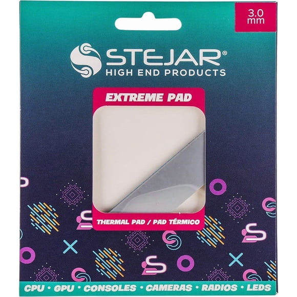 STEJAR THERMAL PAD 120X20X3.0MM 12.8 W/MK EXTREME ALTO RENDIMIENTO