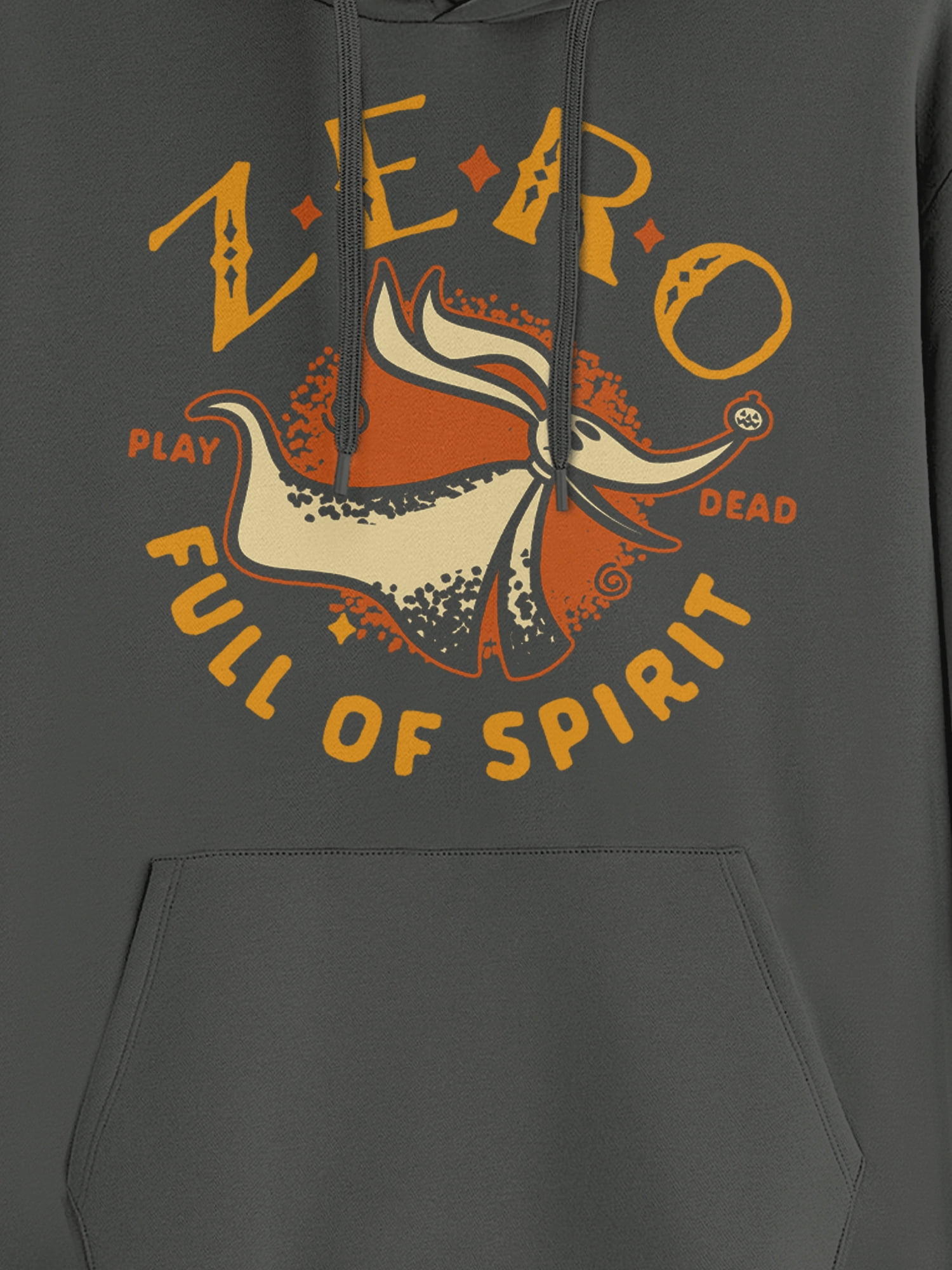 Nightmare Before Christmas, Men's Apparel Graphic, Zero Full Of Spirit Hoodie, Sizes S-3XL