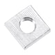 thumbnail image 4 of Tuercas cuadradas, kit de surtido de rosca métrica gruesa galvanizada M5x10mmx2mm, 25 piezas, 4 of 5