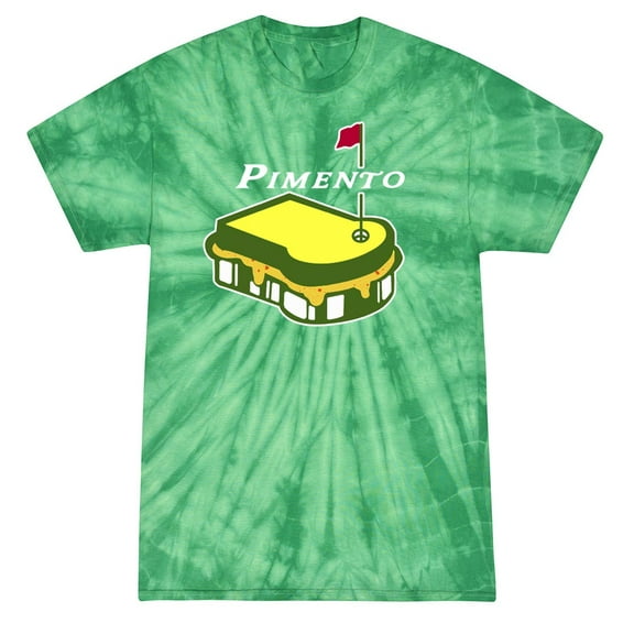 TIE-DYE The Masters Pimento Cheese Sandwich Tiger T-shirt