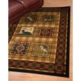 thumbnail image 2 of United Weavers Affinity Area Rug 750-04143 Lodge Stamp Brown 7' 10" x 10' 6" Rectangle, 2 of 5
