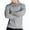 Gray, variant on LpwkSSA Men's Long Sleeve Zipper Hoodie Elastic Breathable Sportswear Comfortable Fit Classic Round Neck Casual Outdoor Running Climbing Cycling Fitness Apparel Silver XL